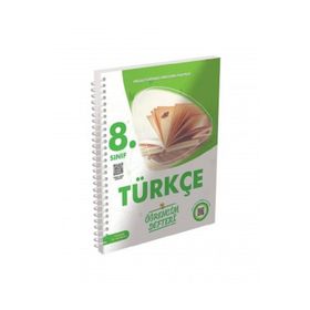 8. Sınıf Türkçe Öğrencim Defteri Murat Yayınları