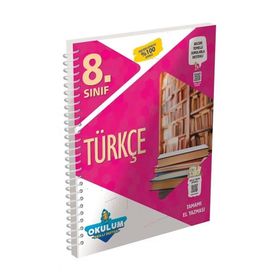 8. Sınıf Türkçe Okulum Akıllı Defteri - Murat Yayınları