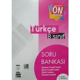8. Sınıf Türkçe On Numara Soru Bankası-Doğan Akademi Yayınları