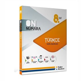 8. Sınıf Türkçe On Numara Soru Bankası-Doğan Akademi Yayınları