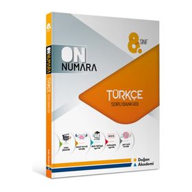 8. Sınıf Türkçe On Numara Soru Bankası-Doğan Akademi Yayınları