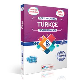 8. Sınıf Türkçe Özet Bilgili Soru Bankası Köşebilgi Yayınları