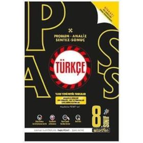 8. Sınıf Türkçe Pass Soru Bankası-Startfen yayınları