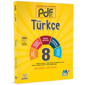 8. Sınıf Türkçe Planlı Ders Föyü Martı Okul Yayınları