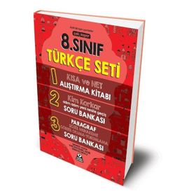 8. Sınıf Türkçe Seti Soru Bankası-Örnek Akademi Yayınları