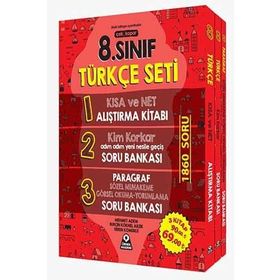 8. Sınıf Türkçe Seti Soru Bankası-Örnek Akademi Yayınları