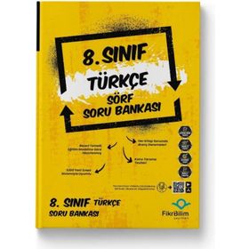 8. Sınıf Türkçe Sörf Soru Bankası-FikriBilim Yayınları