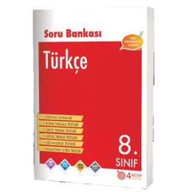 8. Sınıf Türkçe Soru Bankası - 4 Adım Yayınları