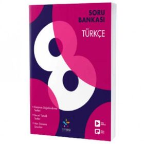 8. Sınıf Türkçe Soru Bankası-5 Yıldız Yayınları