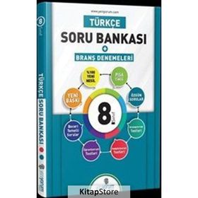 8. Sınıf Türkçe Soru Bankası Branş Akademi Yayınları