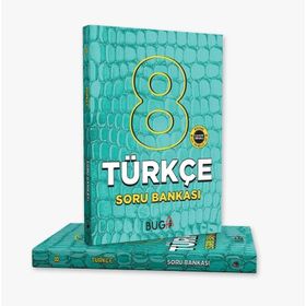 8. Sınıf Türkçe Soru Bankası-Buga Yayınları