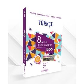 8 Sınıf Türkçe Soru Bankası-Karekök Yayınları