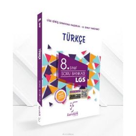 8 Sınıf Türkçe Soru Bankası-Karekök Yayınları