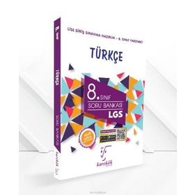 8 Sınıf Türkçe Soru Bankası-Karekök Yayınları