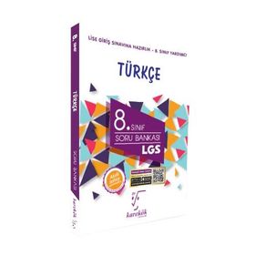 8 Sınıf Türkçe Soru Bankası-Karekök Yayınları