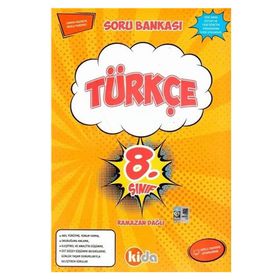 8. Sınıf Türkçe Soru Bankası - Kida Yayınları