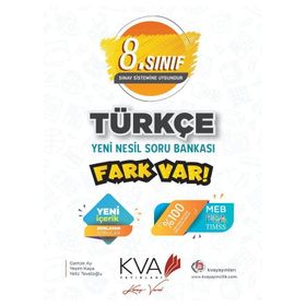 8. Sınıf Türkçe Soru Bankası - Koray Varol Yayınları