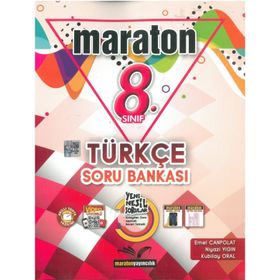 8. Sınıf Türkçe Soru Bankası-Maraton Yayınları