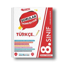 8 Sınıf Türkçe Soru Bankası Pruva Akademi Yayınları