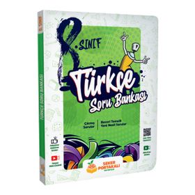 8. Sınıf Türkçe Soru Bankası - Şeker Portakalı Yayınları