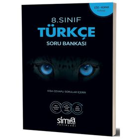 8.Sınıf Türkçe Soru Bankası Simya Dergisi Yayınları