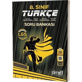 8.Sınıf Türkçe Soru Bankası Simya Dergisi Yayınları