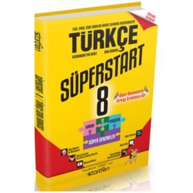 8 Sınıf Türkçe Soru Bankası - Startfen Yayınları