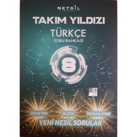 8.Sınıf Türkçe Soru Bankası Takım Yıldızı Netbil Yayınları