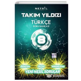 8.Sınıf Türkçe Soru Bankası Takım Yıldızı Netbil Yayınları