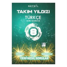 8.Sınıf Türkçe Soru Bankası Takım Yıldızı Netbil Yayınları