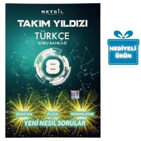 8.Sınıf Türkçe Soru Bankası Takım Yıldızı Netbil Yayınları