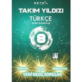 8.Sınıf Türkçe Soru Bankası Takım Yıldızı Netbil Yayınları