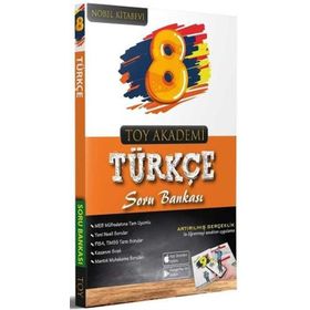 8. Sınıf Türkçe Soru Bankası - Toy Akademi Yayınları