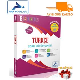 8. Sınıf Türkçe Soru Kütüphanesi - Paraf Yayınları
