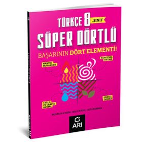 8. Sınıf Türkçe Süper Dörtlü Arı Yayıncılık