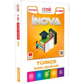 8. Sınıf Türkçe Süper İnova Soru Bankası-Ritmik Eğitim Yayınları