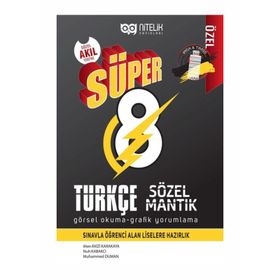 8. Sınıf Türkçe Süper Sözel Mantık - Nitelik Yayınları