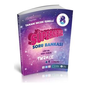 8. Sınıf Türkçe Süpernova Soru Bankası-Artı Zeka Yayınları