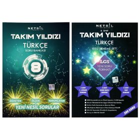 8. Sınıf Türkçe Takım Yıldızı 10 Deneme Seti - Netbil Yayıncılık