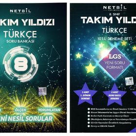 8. Sınıf Türkçe Takım Yıldızı 10 Deneme Seti - Netbil Yayıncılık