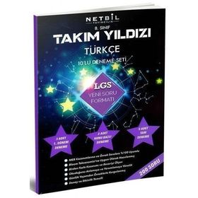 8. Sınıf Türkçe Takım Yıldızı 10 Deneme Seti - Netbil Yayıncılık