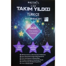 8. Sınıf Türkçe Takım Yıldızı 10 Deneme Seti - Netbil Yayıncılık