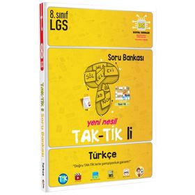 8. Sınıf Türkçe Taktikli Soru Bankası