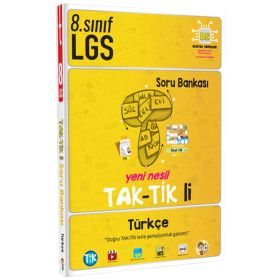 8. Sınıf Türkçe Taktikli Soru Bankası