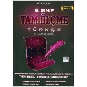 8. Sınıf Türkçe Tam Ölçme - Bilfen Yayınları