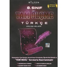 8. Sınıf Türkçe Tam Ölçme - Bilfen Yayınları