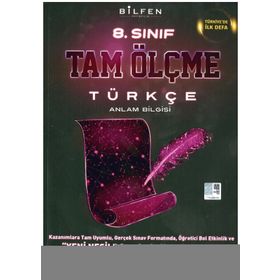 8. Sınıf Türkçe Tam Ölçme - Bilfen Yayınları
