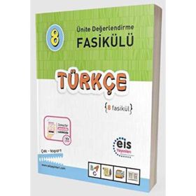 8.Sınıf Türkçe Ünite Değerlendirme Fasikülü Eis Yayınları