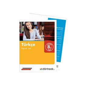 8. Sınıf Türkçe Yaprak Test-Dörtrenk Yayınları