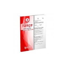 8. Sınıf Türkçe Yaprak Test/4 Adım Yayınları